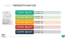 PowerPoint SmartArt Graphics - Vertical Arrow List Template