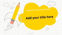 Back To School Template for PowerPoint - Yellow (Slide 09)
