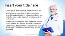 Medical and Health PowerPoint Template - Title and Content Slide - Example 1