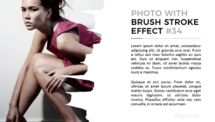 Mockup Layout #34 - Brush Stroke Effect for PowerPoint