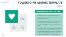Free Matrix for PowerPoint - Focus 2