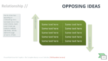 Opposing Ideas - SmartArt Graphic for PowerPoint