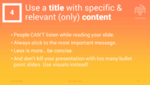 Transitions - PowerPoint Template (Orange) - Title and Content