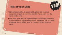 Diapositive 14 - Modèle Pub Rétro pour PowerPoint et Google Slides
