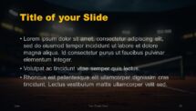 Tennis Themed Image For a Title and Content PowerPoint Slide