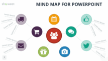 Free Mind Map for PowerPoint - Colorful Circles
