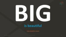 Corporate Business PowerPoint Template - Big Letters