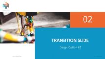 Corporate Business PowerPoint Template - Transition Slide - Option 2