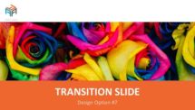 Corporate Business PowerPoint Template - Transition Slide - Option 7