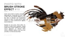 Mockup Layout #10 - Brush Stroke Effect for PowerPoint