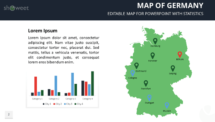 Editable Map of Germany - Free PowerPoint Template