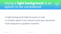 Transitions - PowerPoint Template - Title and Content (Light Background)