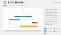Free Calendar 2018 PowerPoint Template - MAY 2018 - Week Starts Sunday