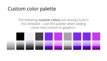 Vinyl - Creative PowerPoint Template - Purple Color Palette