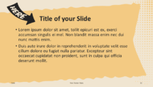 Diapositive 12 - Modèle Pub Rétro pour PowerPoint et Google Slides