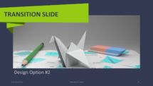 Origami PowerPoint Template - Transition Slide 2