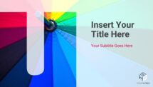 ABC Free PowerPoint Template - Letter U