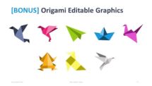 Origami PowerPoint Template - Bonus (Free Graphics)