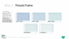 PowerPoint SmartArt Graphics - Picture Frame Template Template