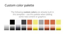 Vinyl - Creative PowerPoint Template - Orange Color Palette
