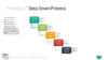 PowerPoint SmartArt Graphics - Step-Down Process Template