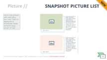 Snapshot Picture List - SmartArt Graphic for PowerPoint