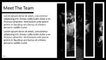 BLAK PowerPoint Template - Meet the Team 1