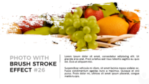 Mockup Layout #26 - Brush Stroke Effect for PowerPoint