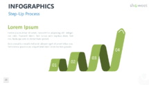 PowerPoint Infographic Element - Step-Up Process