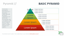 Basic Pyramid - SmartArt Graphic for PowerPoint