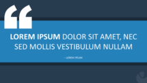 Quote Template for PowerPoint - With Full Banner