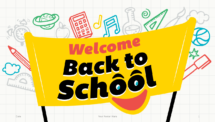Back To School Template for PowerPoint and Google Slides - Yellow