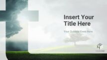 ABC Free PowerPoint Template - Letter T