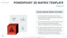 3D Matrix for PowerPoint - Focus 4