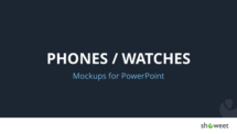 Mockups - PowerPoint Templates and Graphics - Phones and Watches