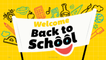 Back To School Template for PowerPoint and Google Slides - Yellow
