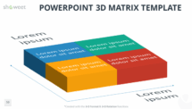 Free 3D Matrix PowerPoint Template
