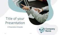 Business Brand Identity - Presentation Template - Cover with Photo