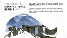 Mockup Layout #04 - Brush Stroke Effect for PowerPoint