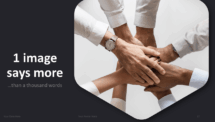 Dark Pro PowerPoint Template - 1 Image