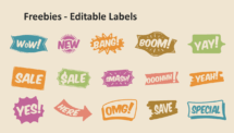 Freebies - Retro Ad Template for PowerPoint and Google Slides