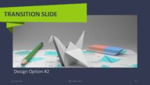 Origami PowerPoint Template - Transition Slide 2