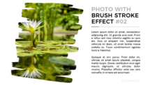 Mockup Layout #02 - Brush Stroke Effect for PowerPoint