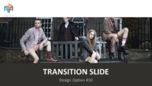 Corporate Business PowerPoint Template - Transition Slide - Option 10