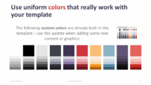 Bubbler PowerPoint Template - Colors