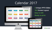 Free 2017 Calendar for PowerPoint