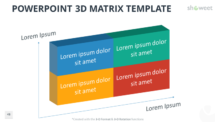 Free 3D Matrix Template for PowerPoint