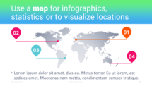 Transitions - PowerPoint Template - Map