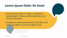 Speech Bubbles PowerPoint Template - Slide 5