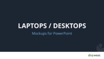 Mockups - PowerPoint Templates and Graphics - Laptops and Desktops